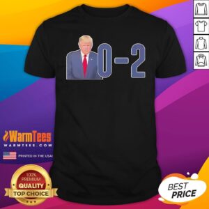 Hot Trump Assassination Attempt Zero For Two 0 2 T-Shirt
