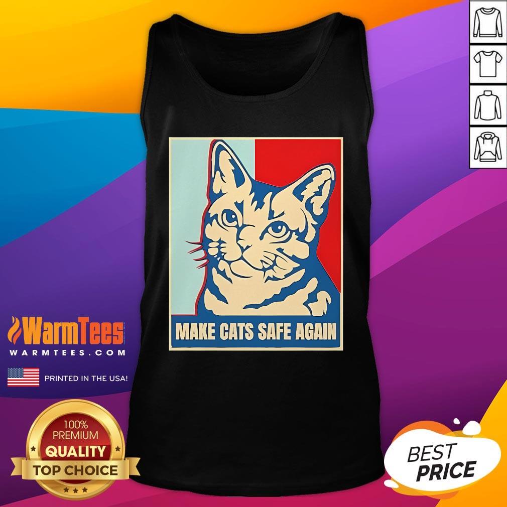 Hot Trump Make Cat Safe Again T-Shirt - Image 5