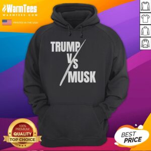 Alternative view of Hot Trump vs Musk T-Shirt