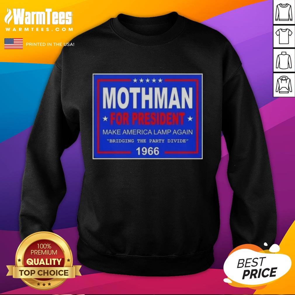 Hot Vote Mothman President Make America Lamp Again 1966 T-Shirt - Image 5