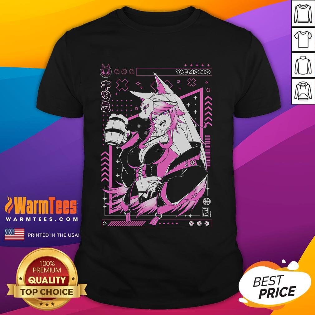 Hot YaeMomo Kitsune Vtuber T-Shirt