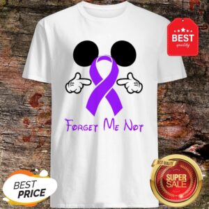 Mickey Mouse Forget Me Not Fibromyalgia Awareness Shirt