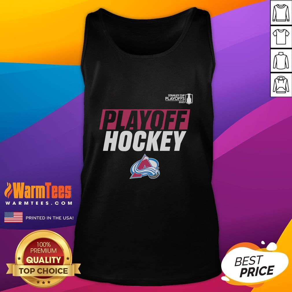 Nice 2025 Avalanche Playoff Breakout T-Shirt - Image 4