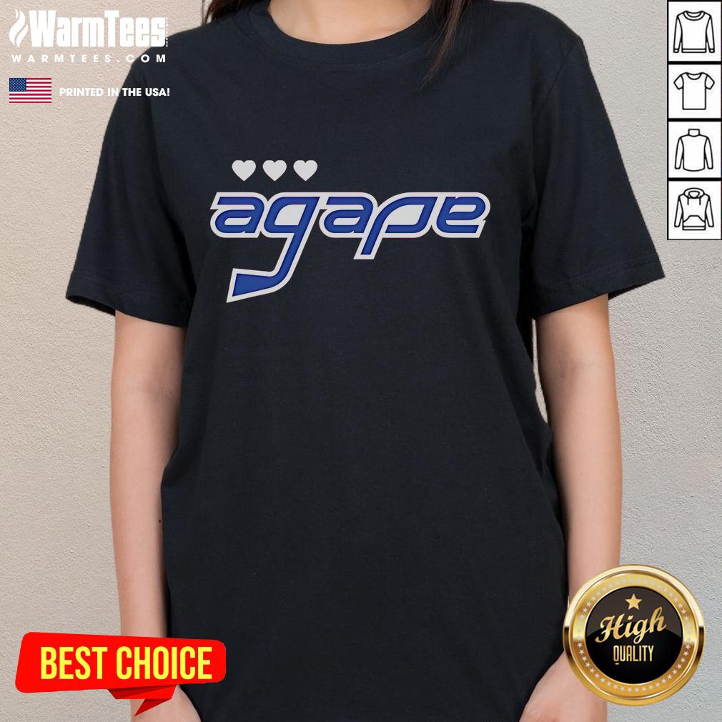 Nice Agape Washington Capitals T-Shirt - Image 3