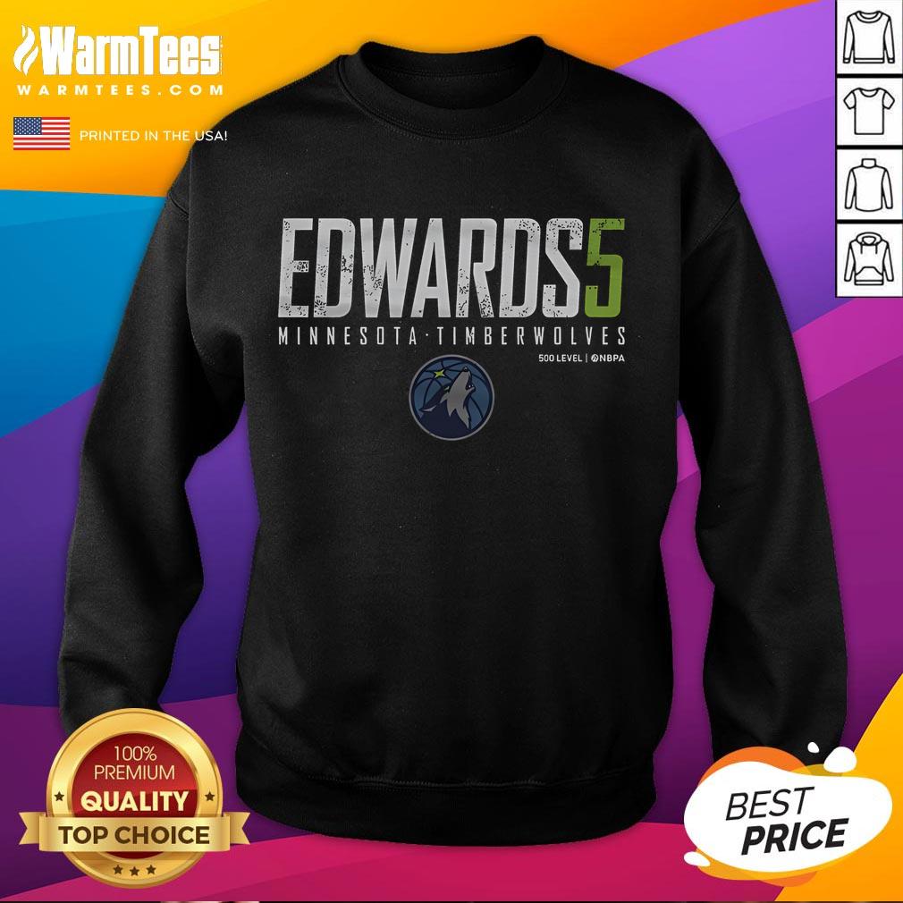 Nice Anthony Edwards Minnesota Timberwolves T-Shirt - Image 5