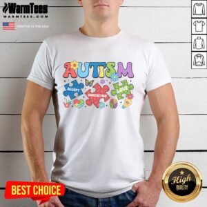Nice Autism Accept Understand Love Special Education T-Shirt