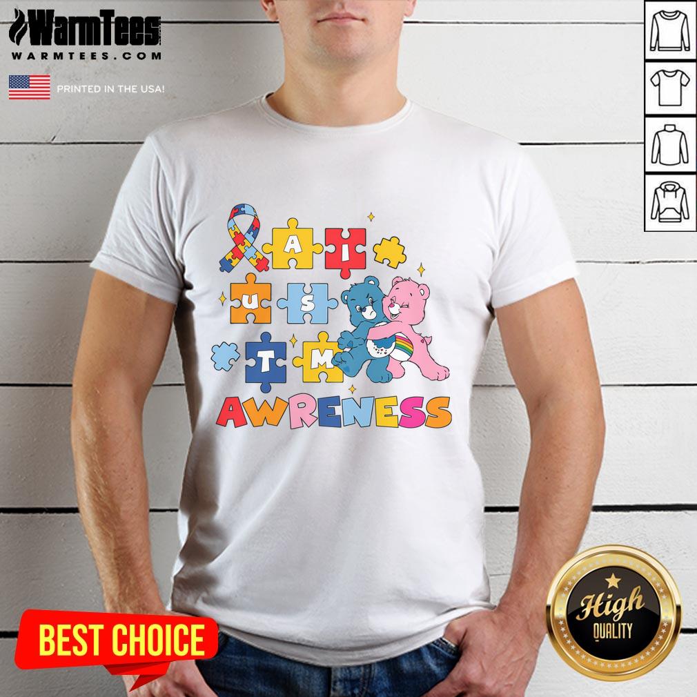 Nice Bears Autism Awareness Autism Puzzle Pieces T-Shirt