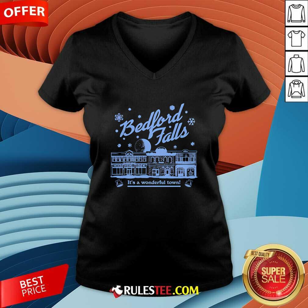 Nice Bedford Falls Is Wonderful T-Shirt - Image 4