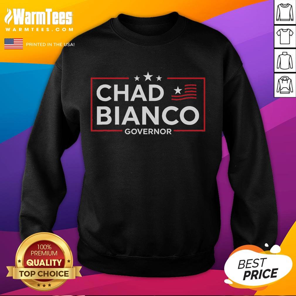 Nice Bianco For Governor 2026 California Chad Bianco T-Shirt - Image 5