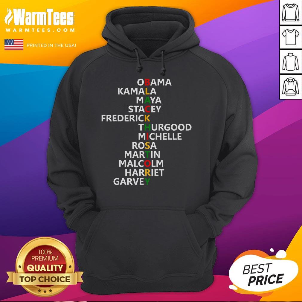 Nice Black History Month Leaders Black History Month T-Shirt - Image 2