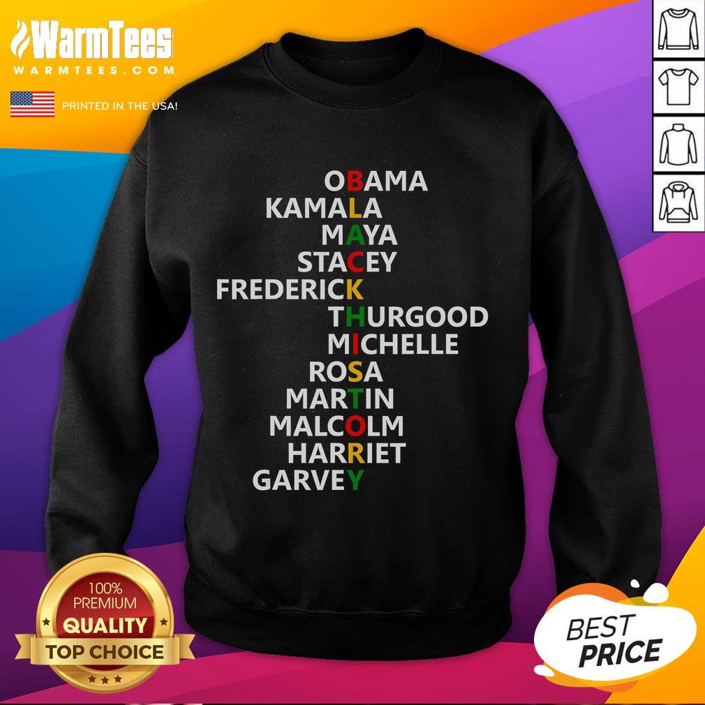 Nice Black History Month Leaders Black History Month T-Shirt - Image 5