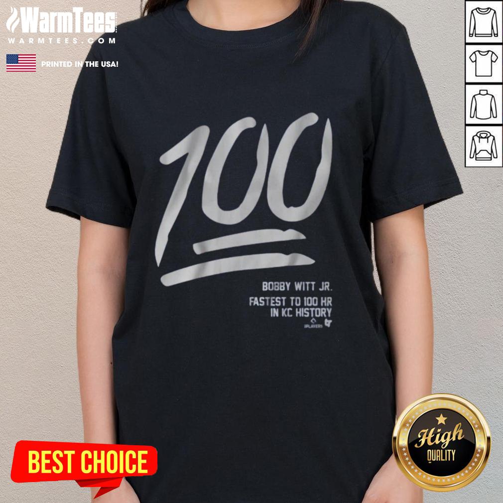 Nice Bobby Witt Jr 100 T-Shirt - Image 3
