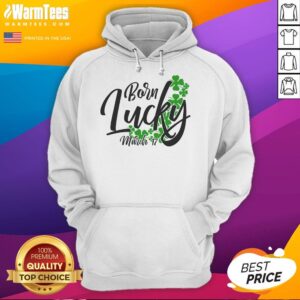 Alternative view of Nice Born Lucky On Saint Patrick's Day March 17th Birthday T-Shirt