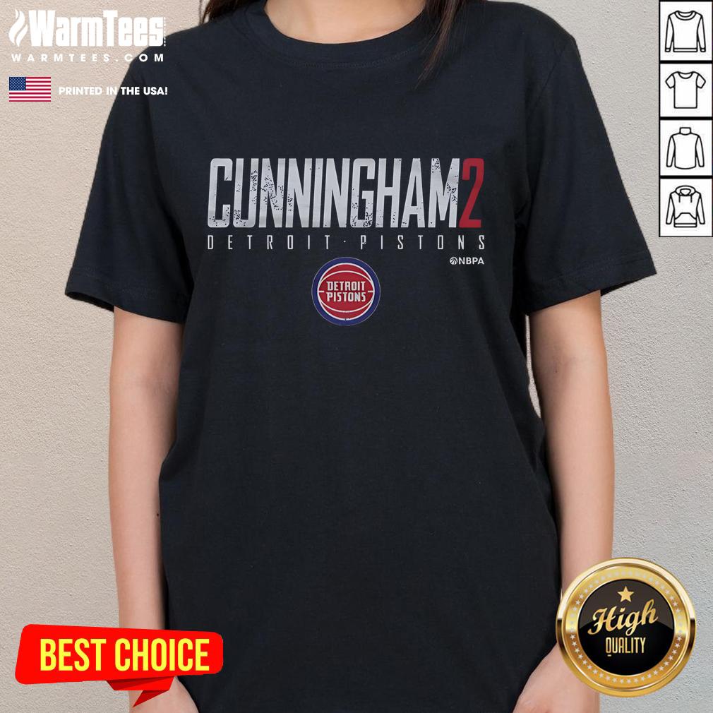 Nice Cade Cunningham Detroit Pistons T-Shirt - Image 3