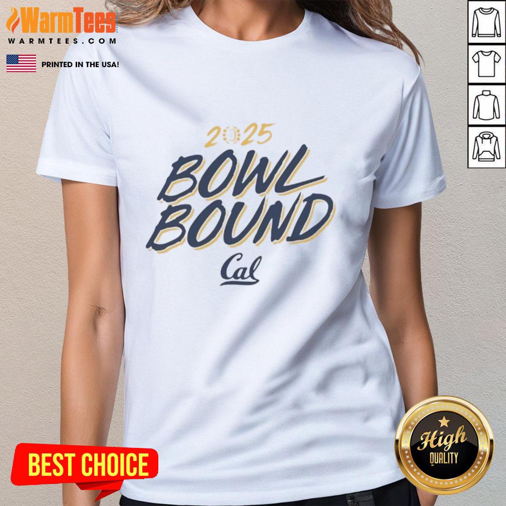 Nice Cal Golden Bears Bowl Bound 2025 T-Shirt - Image 3