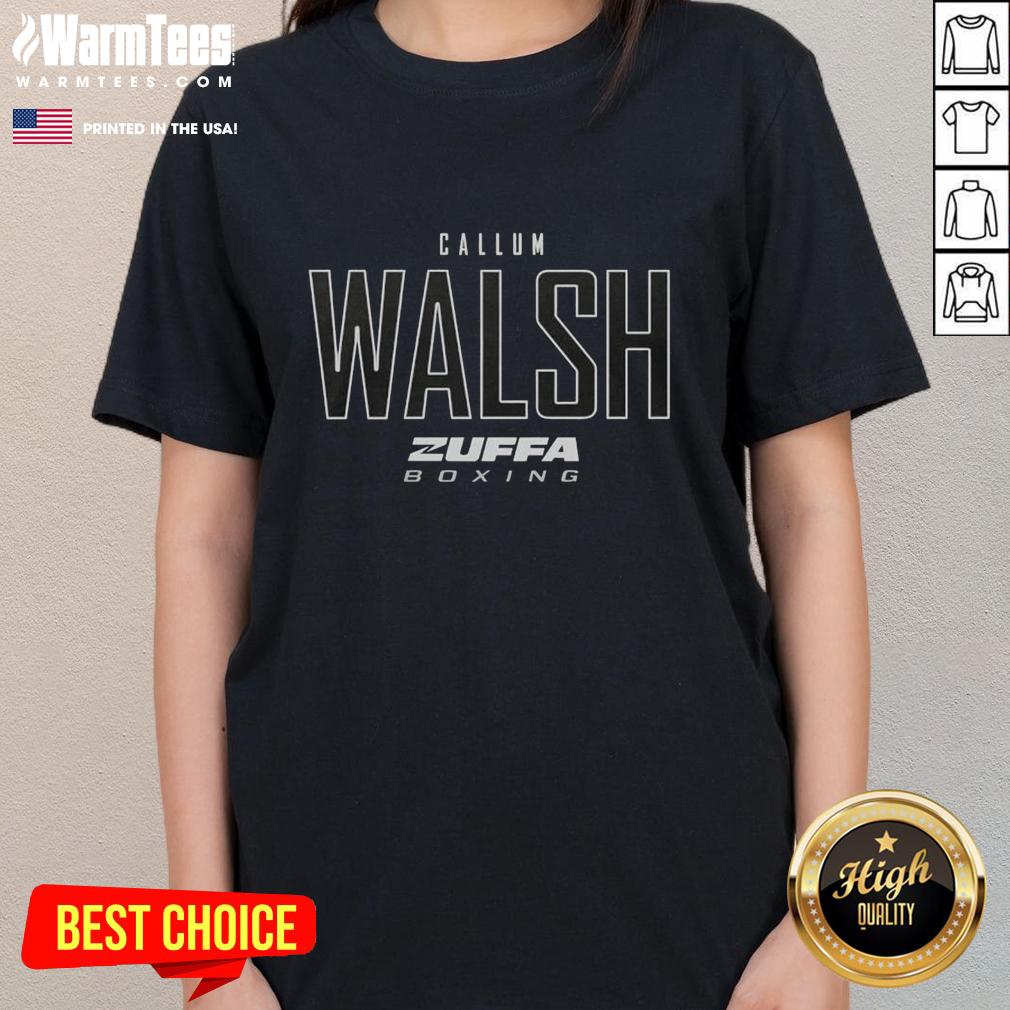 Nice Callum Walsh Zuffa Boxing Elite T-Shirt - Image 3