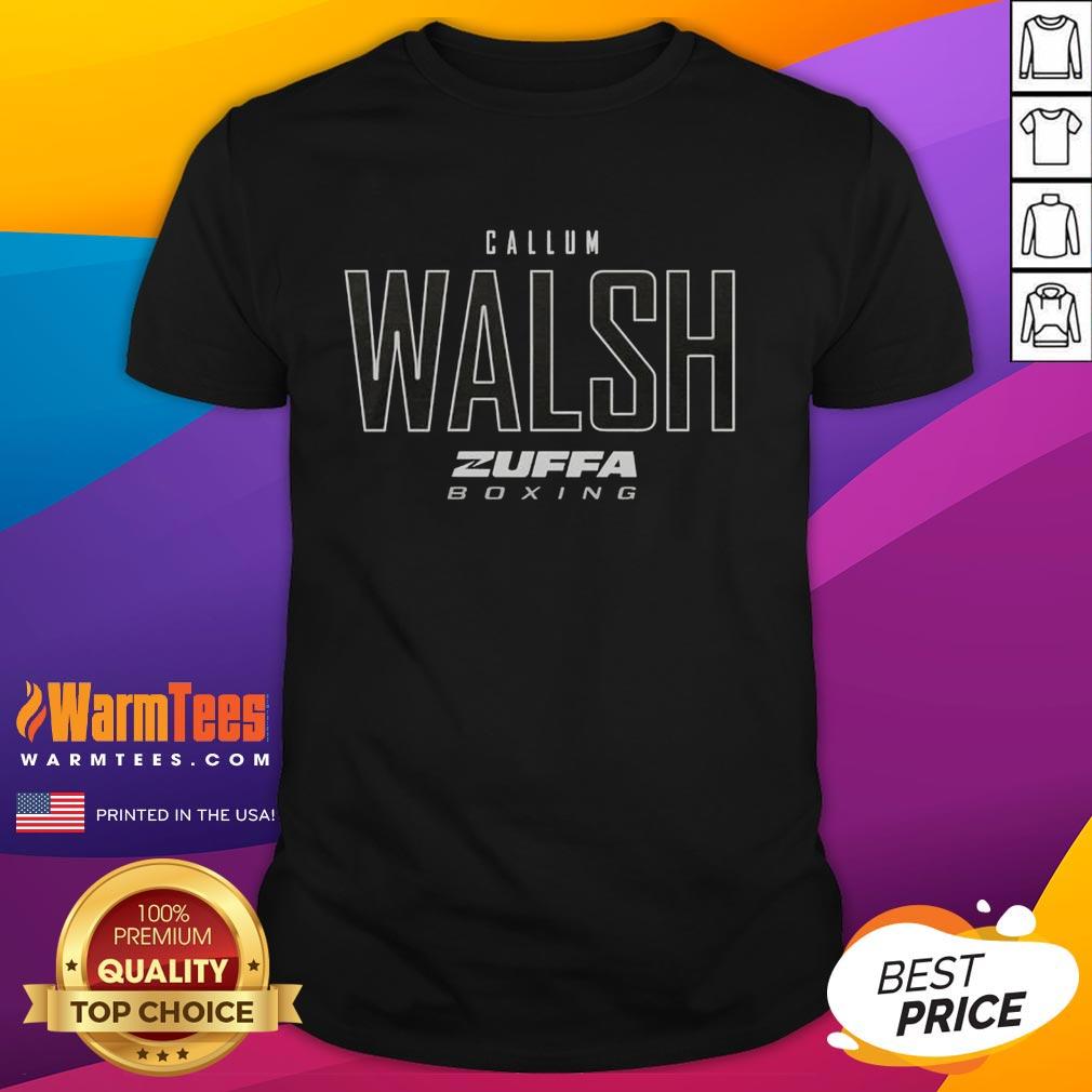 Nice Callum Walsh Zuffa Boxing Elite T-Shirt