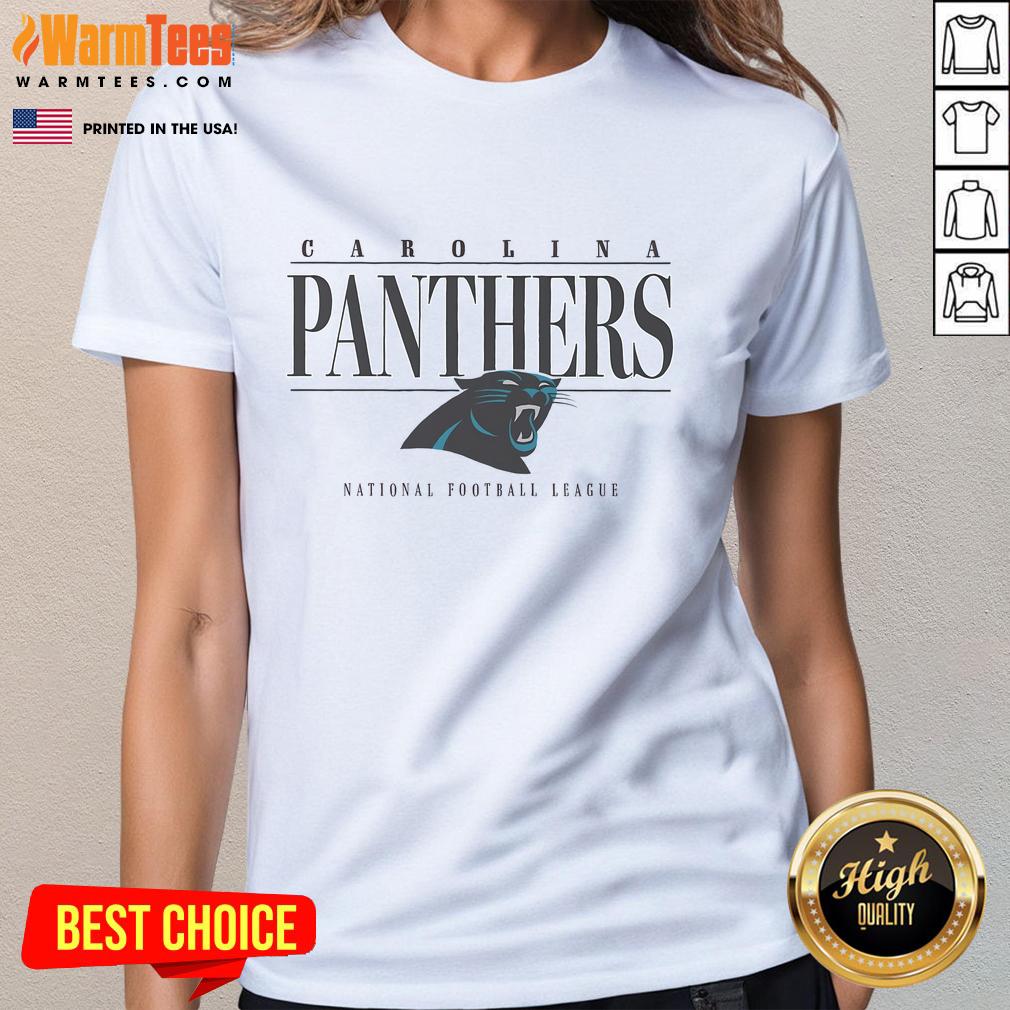 Nice Carolina Panthers Signature Bar T-Shirt - Image 3