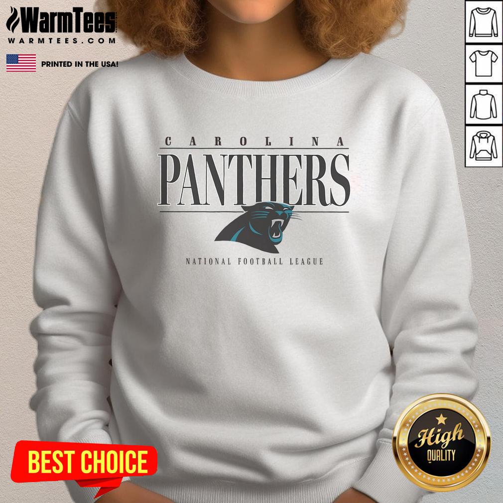 Nice Carolina Panthers Signature Bar T-Shirt - Image 5