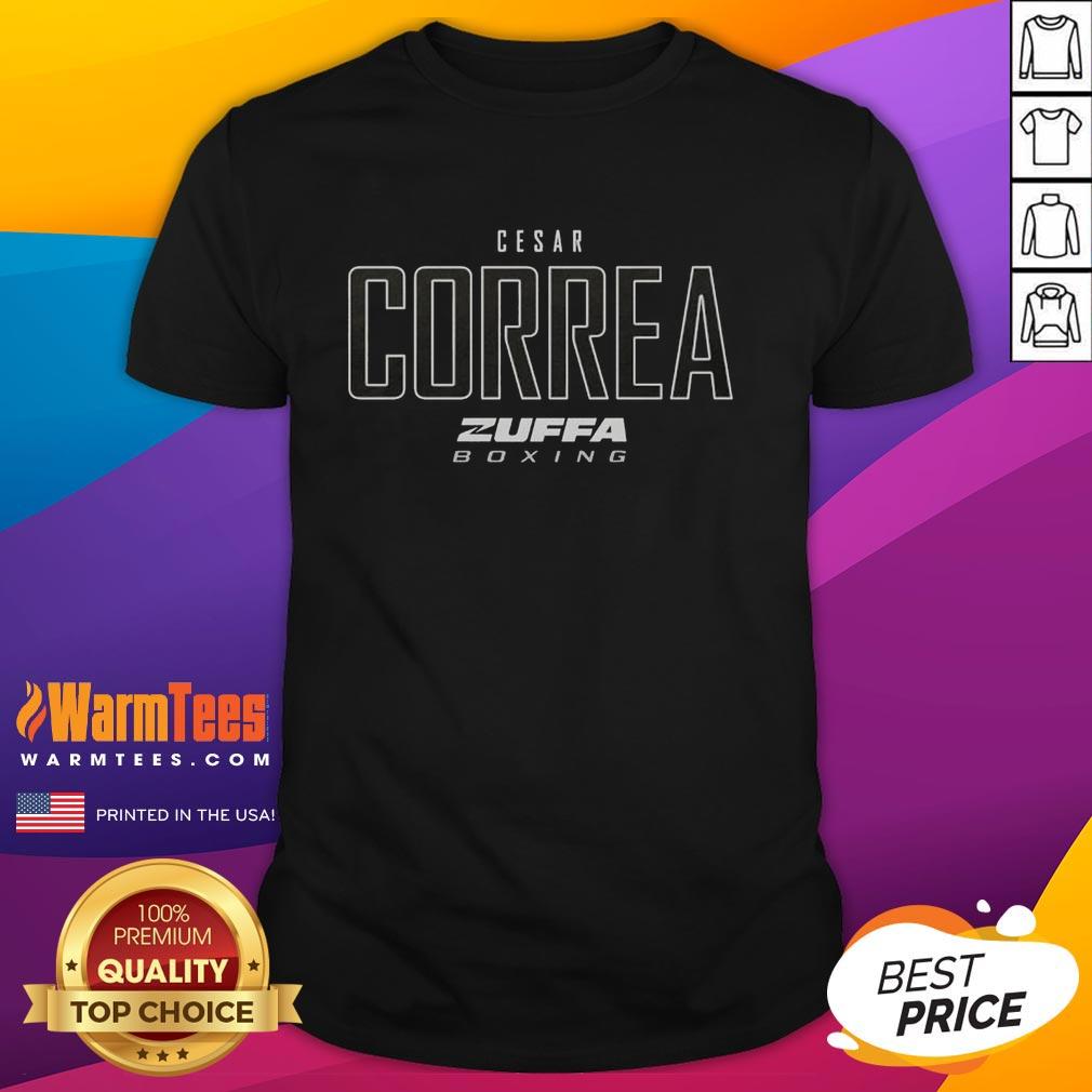 Nice Cesar Correa Zuffa Boxing Elite T-Shirt