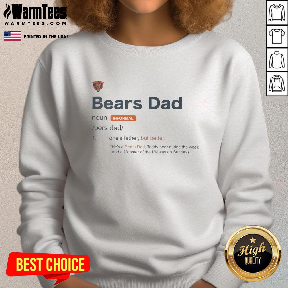 Nice Chicago Bears Dad Definition T-Shirt - Image 5