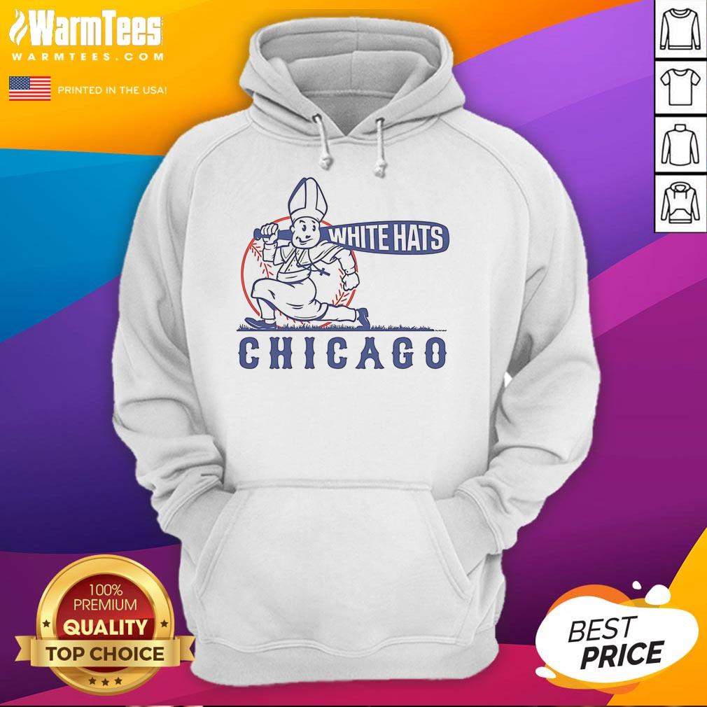 Nice Chicago White Hats T-Shirt - Image 2