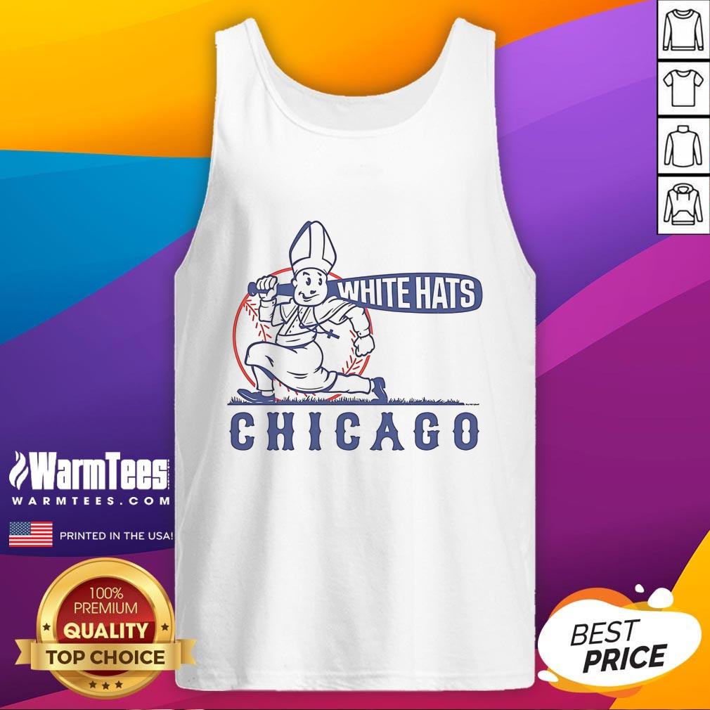 Nice Chicago White Hats T-Shirt - Image 4
