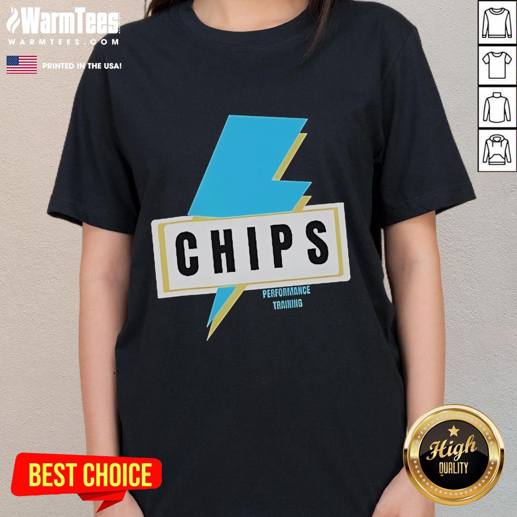 Nice Chips Performance Training Lightning T-Shirt - Image 3