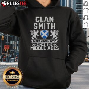 Alternative view of Nice Clan Smith Scottish Family Scotland Mothers Day Fathers T-Shirt