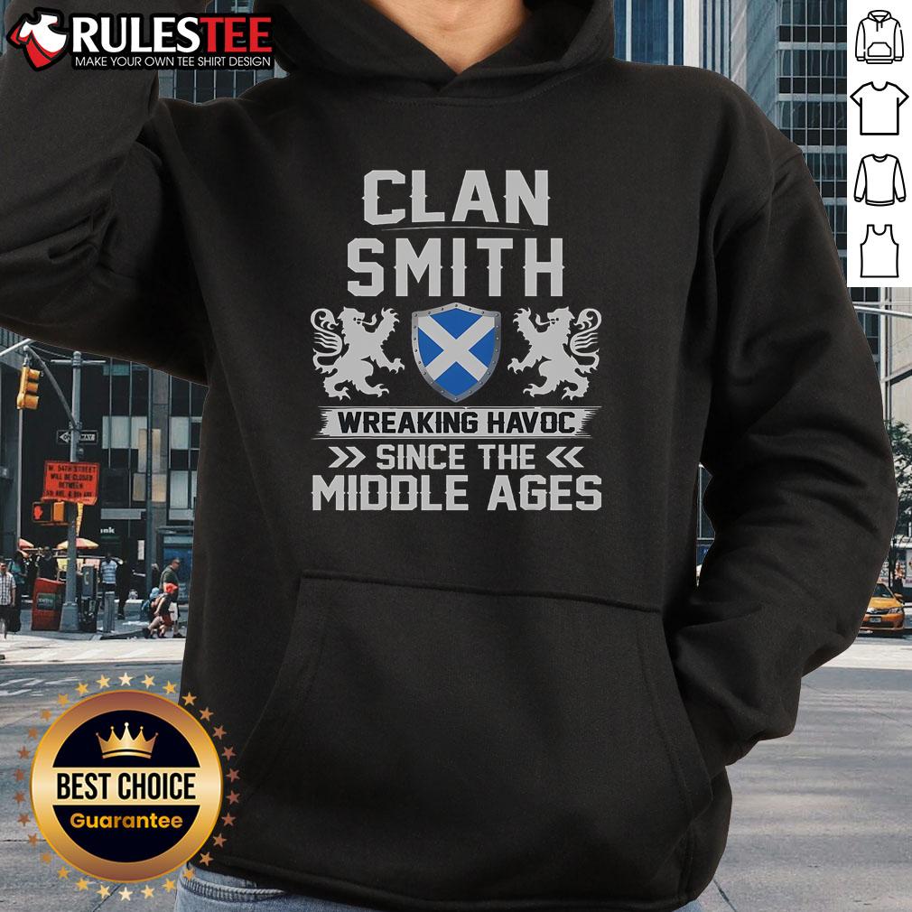 Nice Clan Smith Scottish Family Scotland Mothers Day Fathers T-Shirt - Image 2