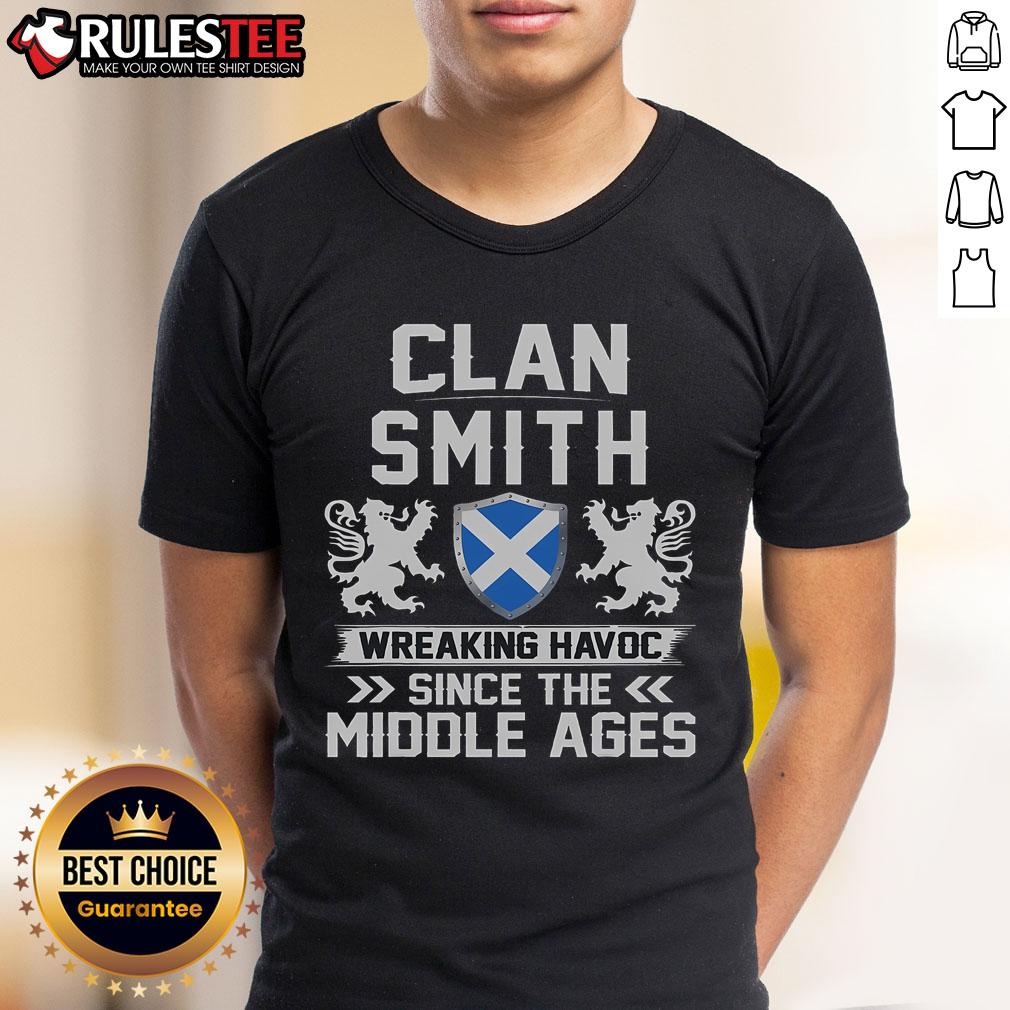 Nice Clan Smith Scottish Family Scotland Mothers Day Fathers T-Shirt