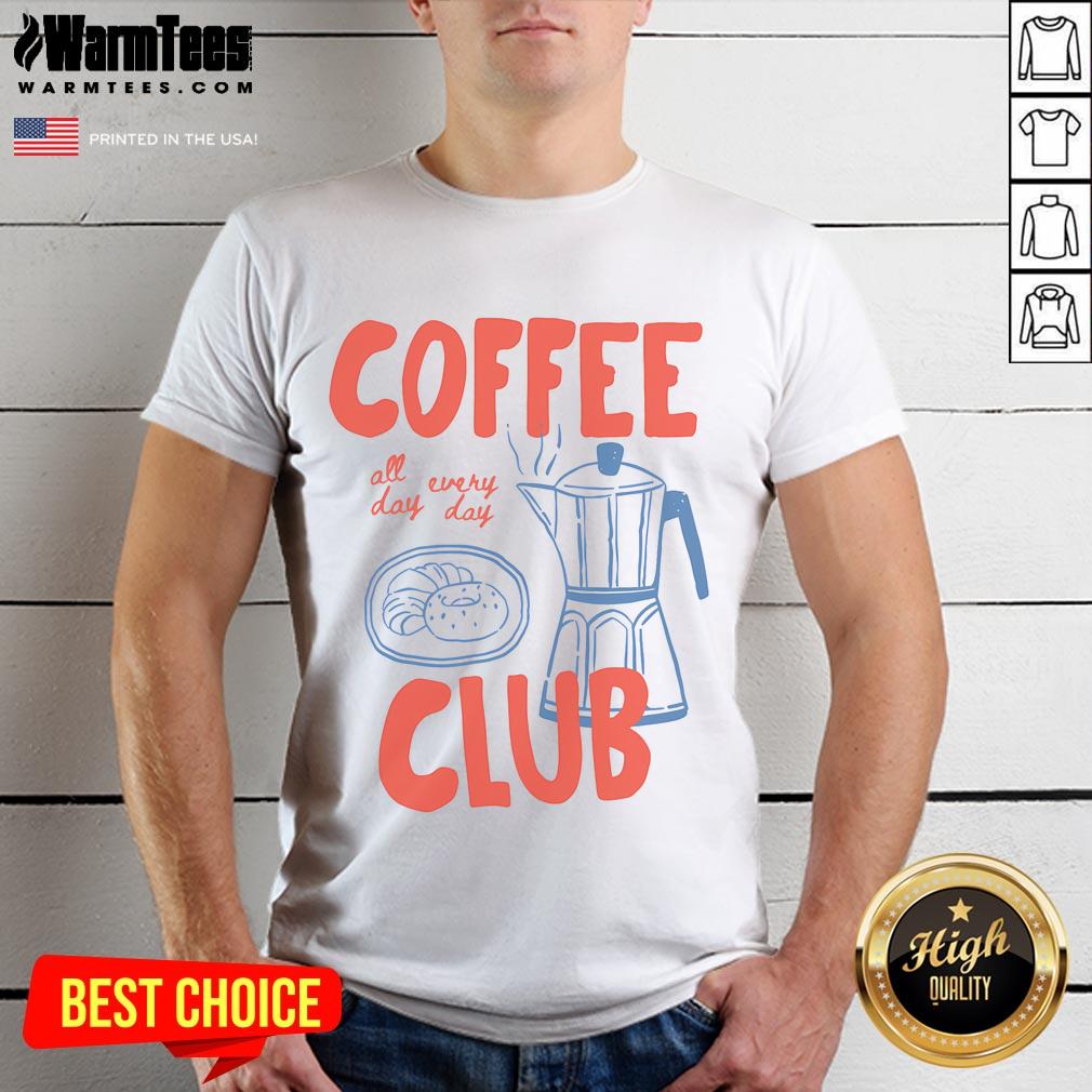 Nice Coffee Club Retro Coffee Lover T-Shirt