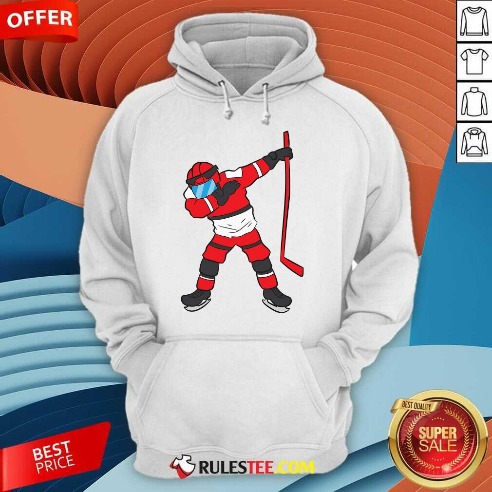 Nice Dabbing Hockey Player Hockey Son Ice Hockey T-Shirt - Image 5