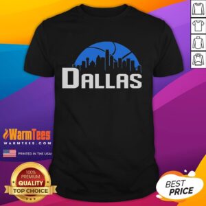 Nice Dallas Cityscape Skyline T-Shirt