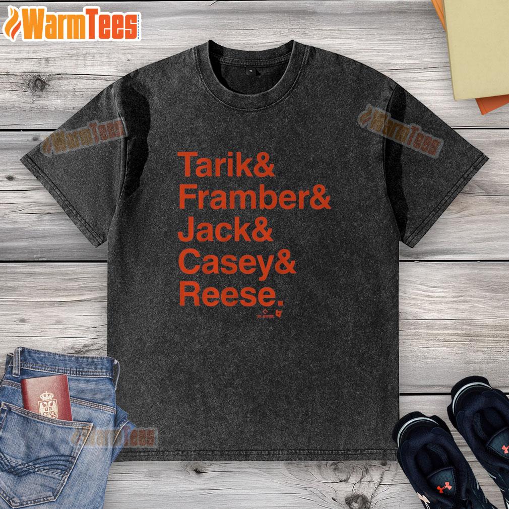 Nice Detroit Baseball Tarik & Framber & Jack & Casey & Reese T-Shirt - Image 6