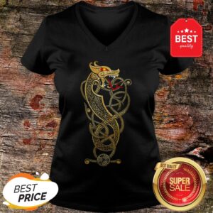 Alternative view of Nice Dragon Norse Myths Shirt