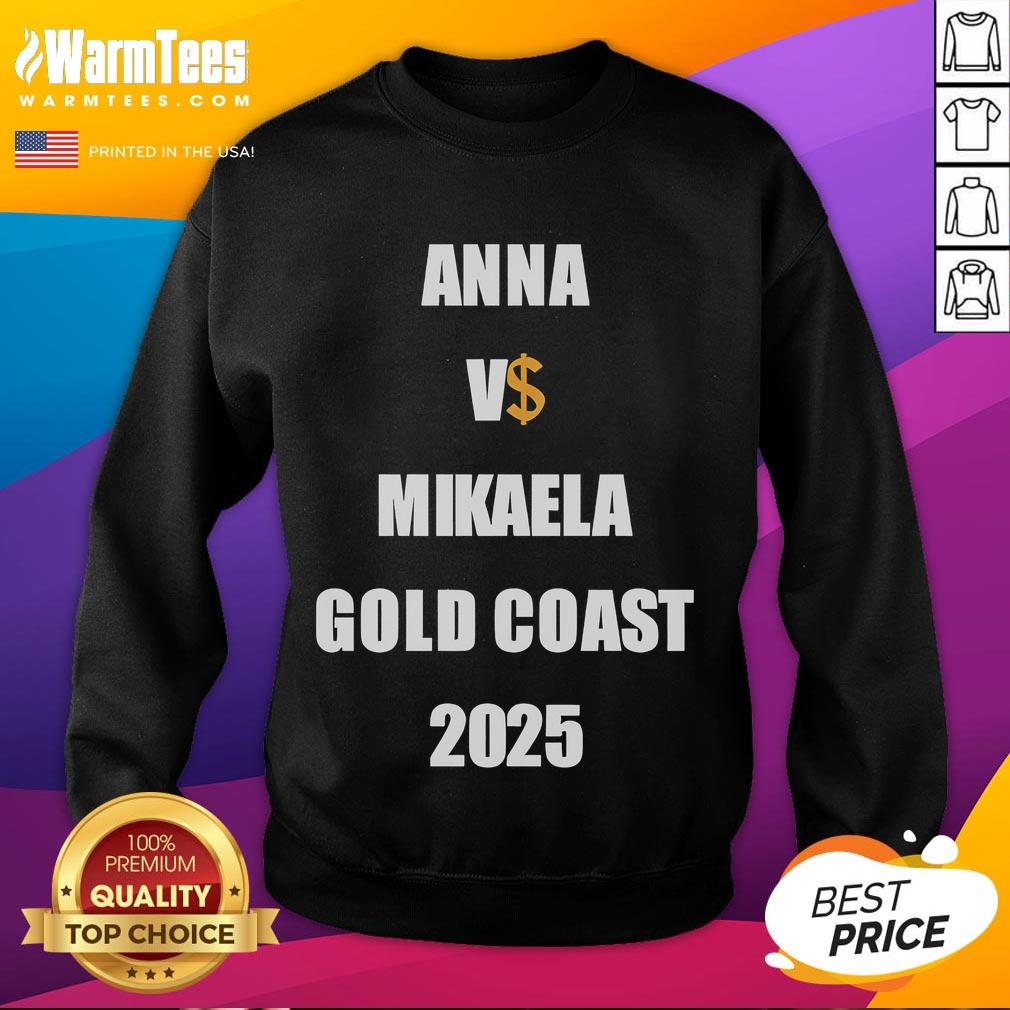 Nice Drake Anna Vs Mikaela Gold Coast 2025 T-Shirt - Image 5