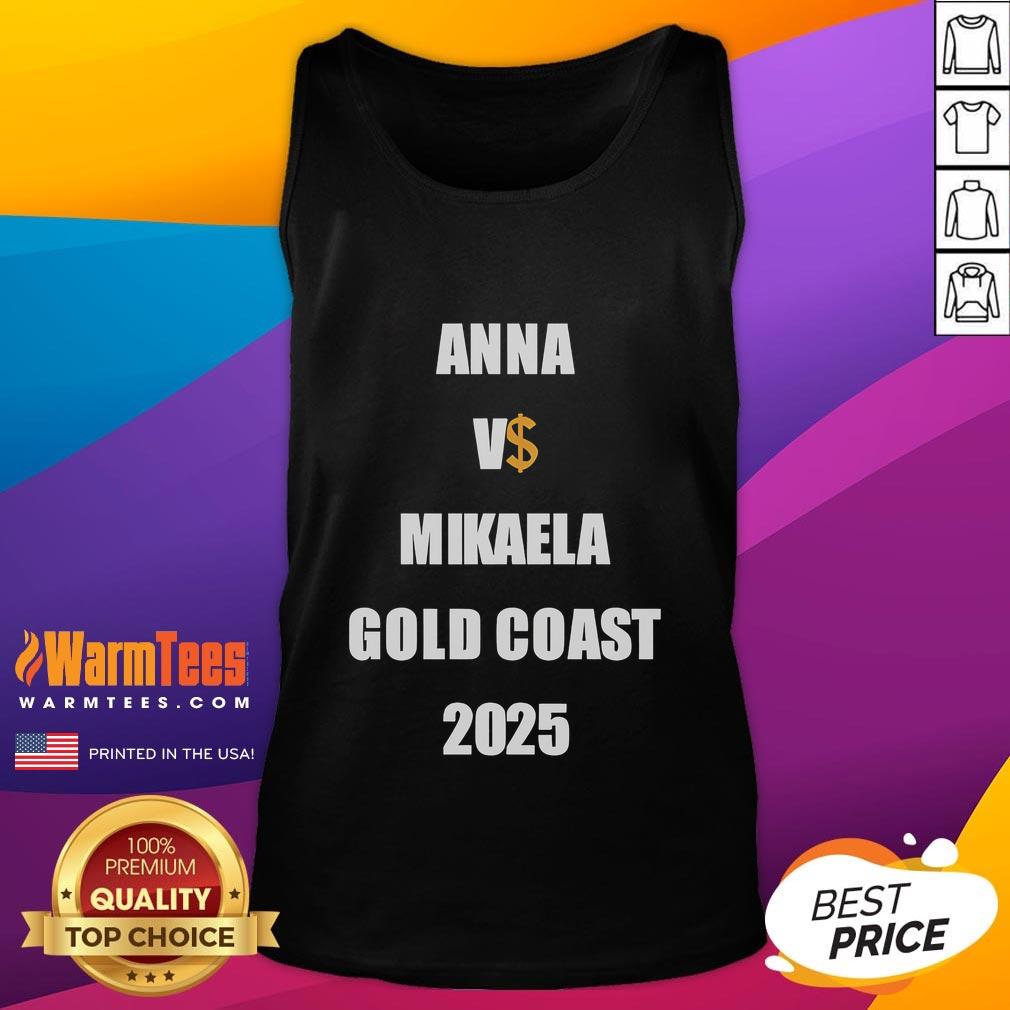 Nice Drake Anna Vs Mikaela Gold Coast 2025 T-Shirt - Image 4
