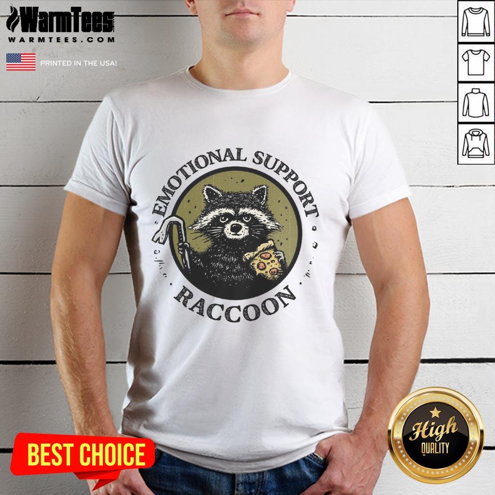 Nice Emotional Support Raccoon T-Shirt
