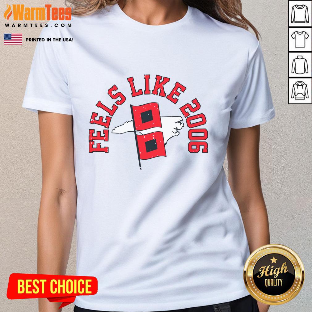 Nice Feels Like 2006 Carolina Hockey T-Shirt - Image 3
