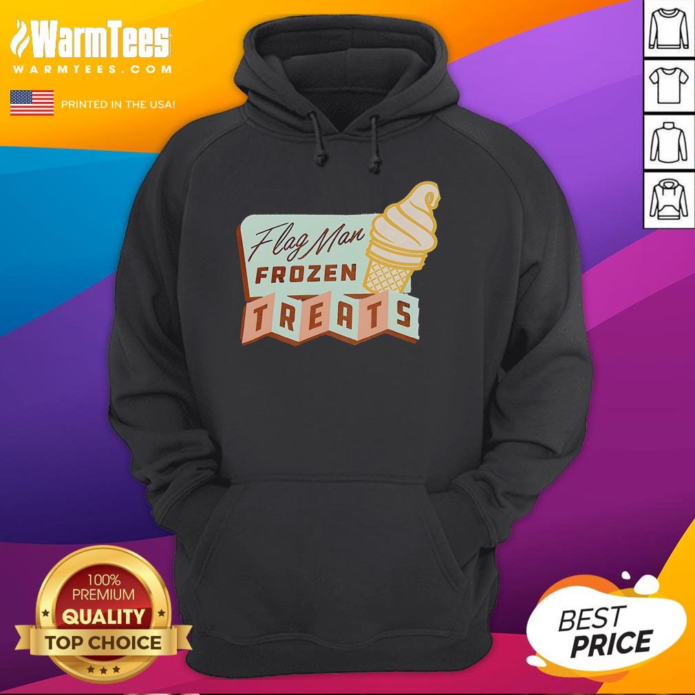 Nice Flag Man Frozen Treats T-Shirt - Image 2