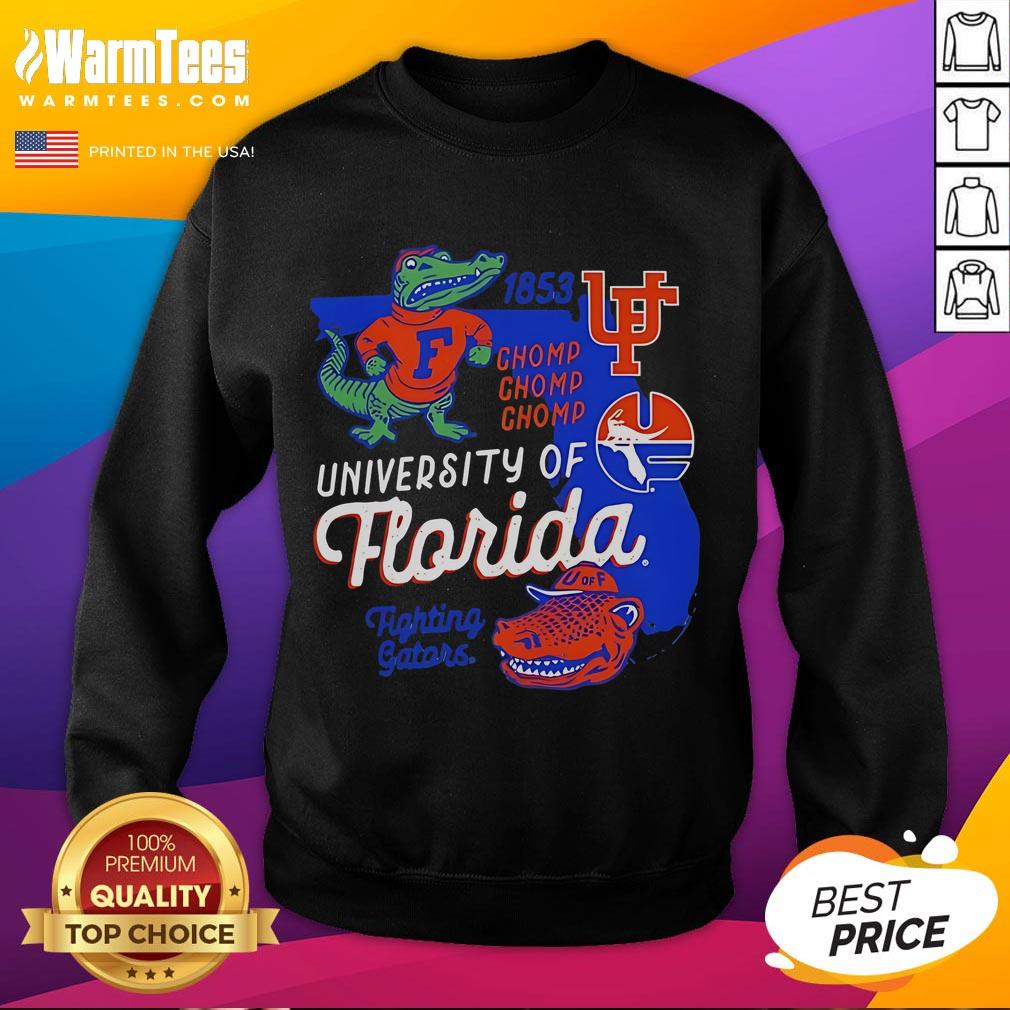 Nice Florida Gator Chomp Chomp Chomp University Of Florida T-Shirt - Image 5