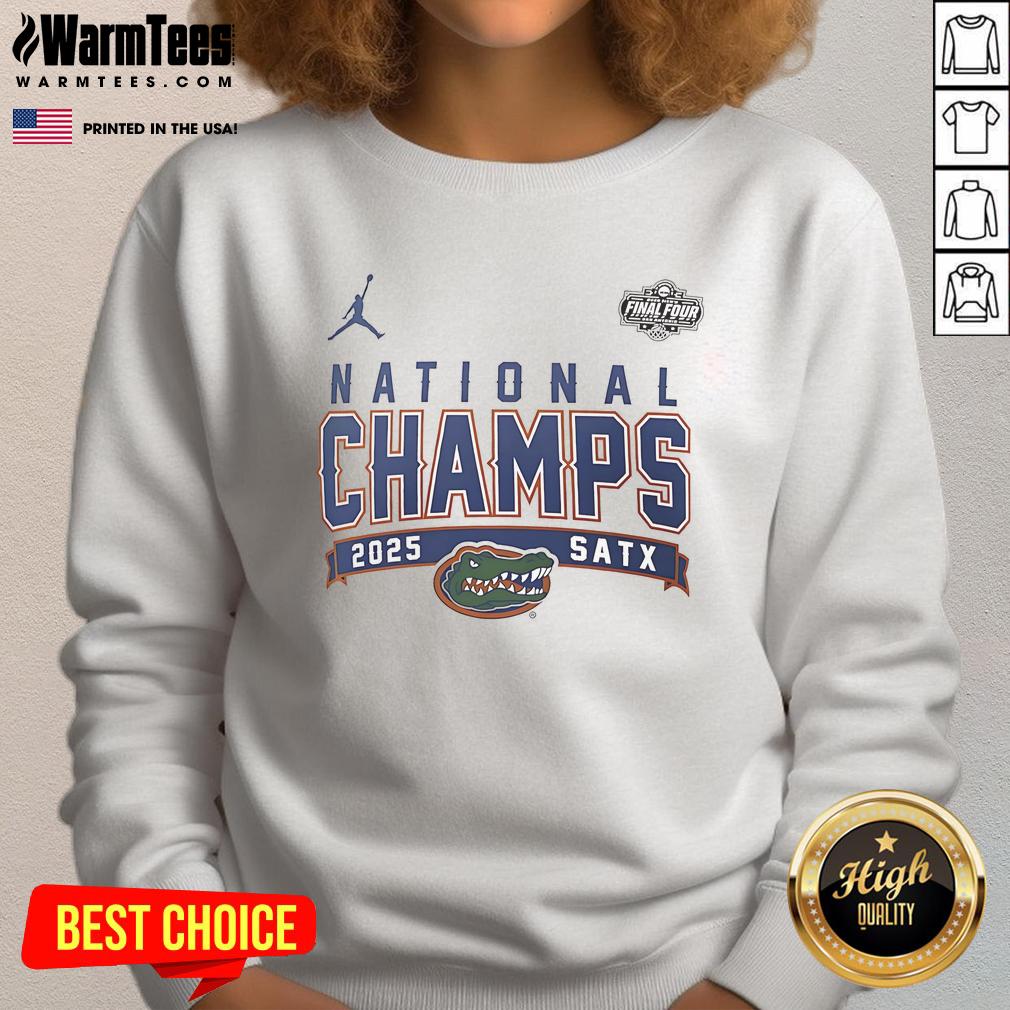 Nice Florida Gators 2025 NCAA Men's Basketball National Champions T-Shirt - Image 5