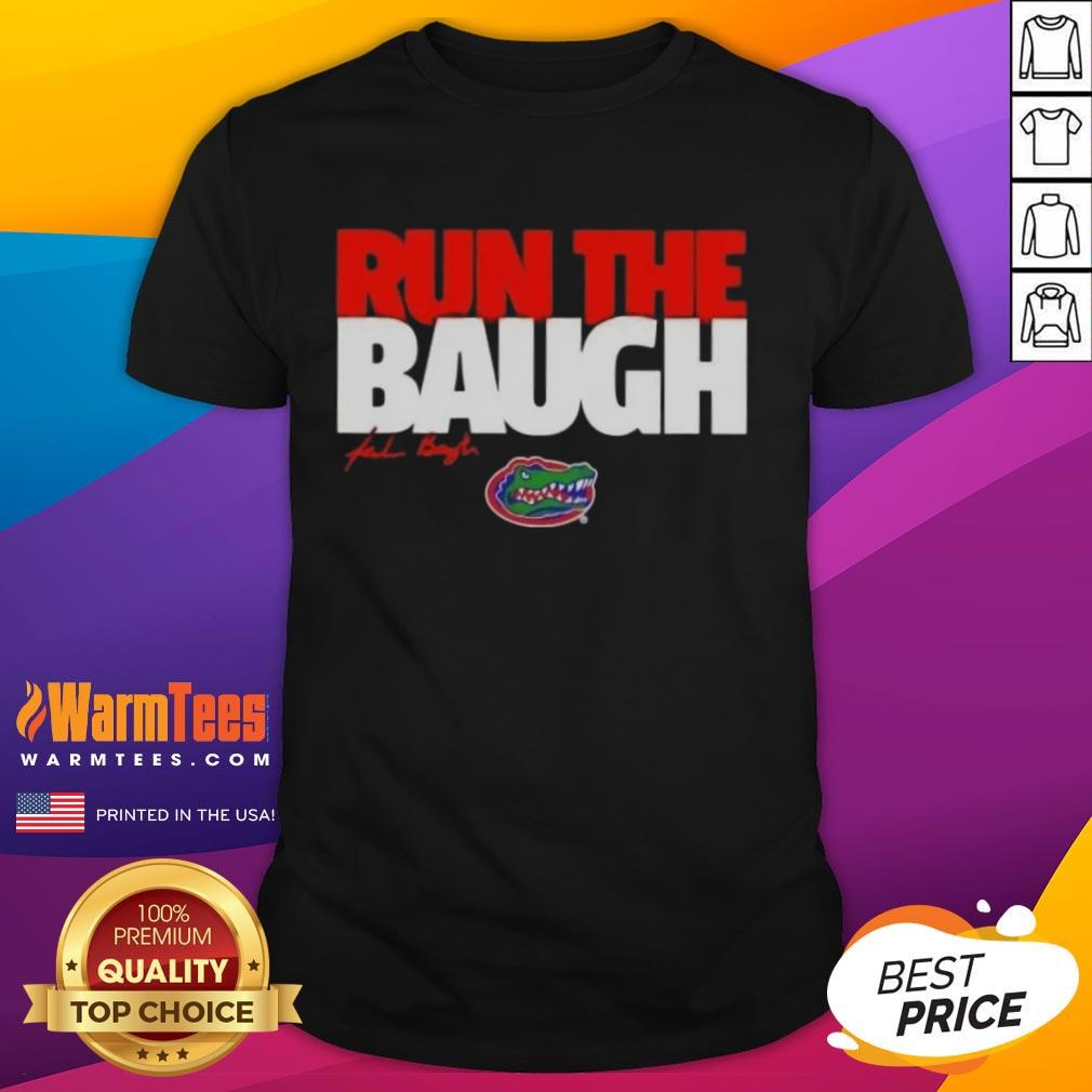 Nice Florida Gators Football Jaden Baugh Run The Baugh Signature T-Shirt