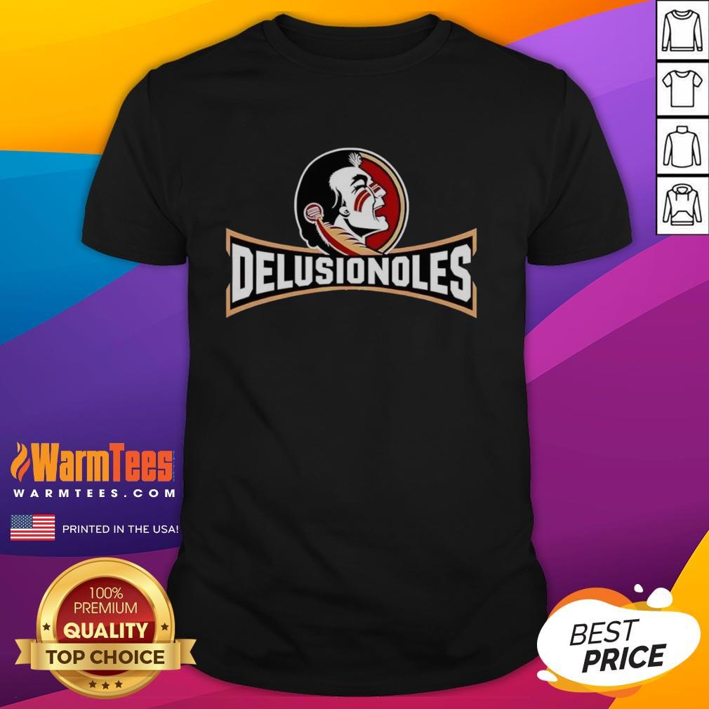 Nice Florida State Seminoles Delusionoles Logo T-Shirt
