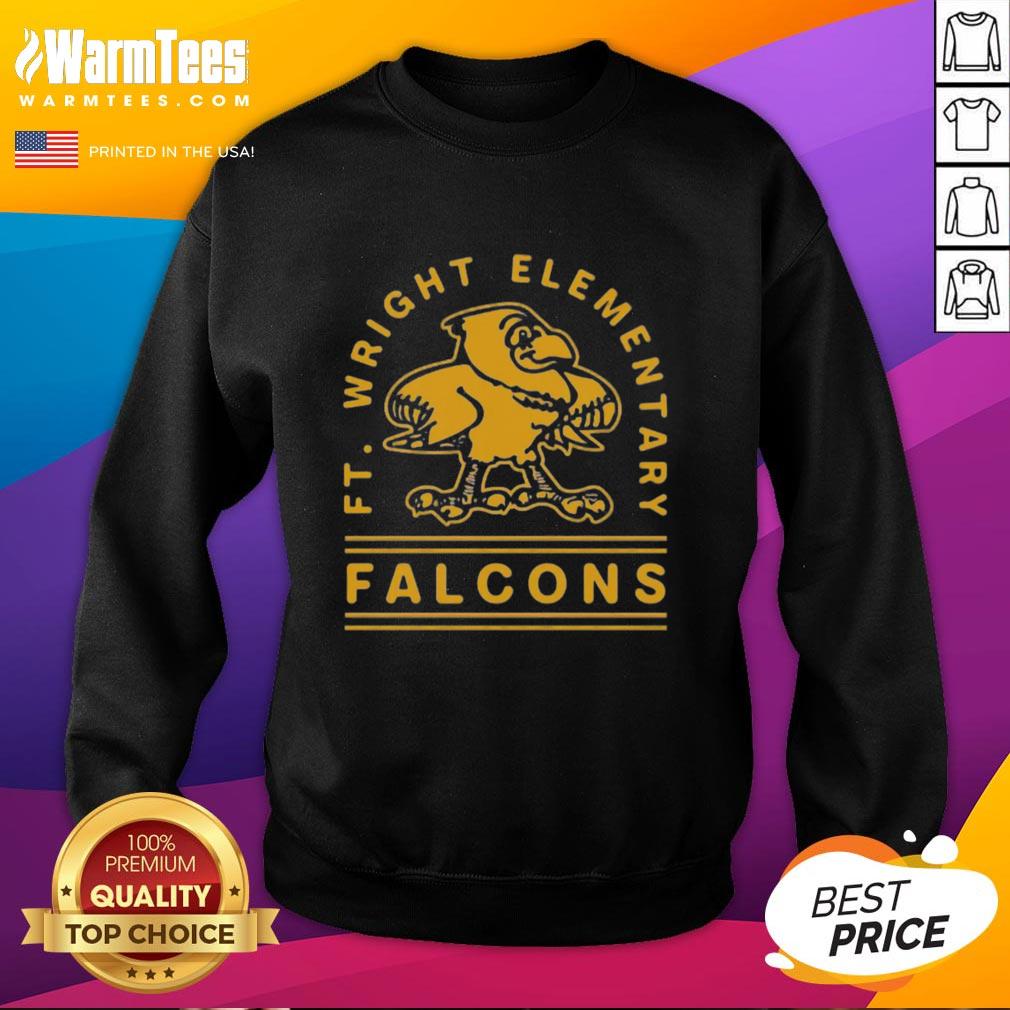 Nice Ft Wright Falcons Gold Arch T-Shirt - Image 5