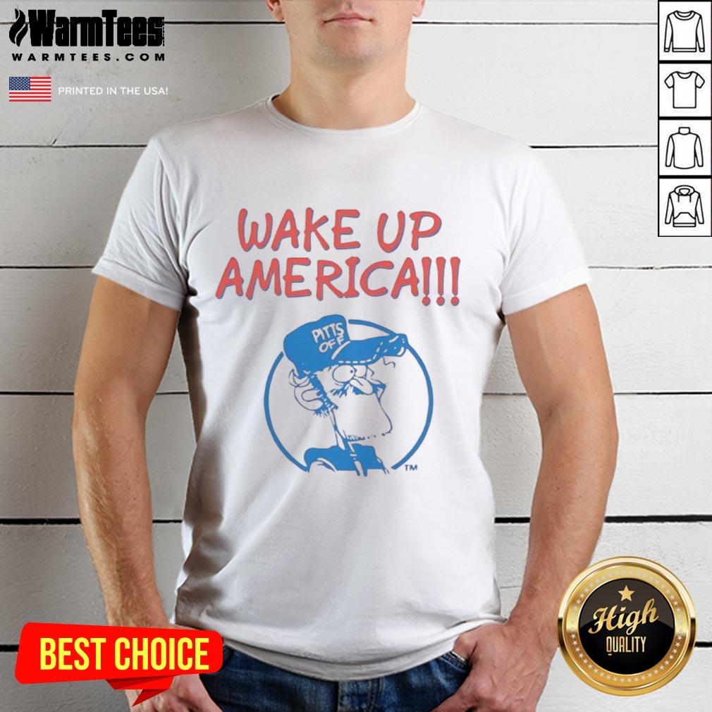 Nice Gary Burbank Wake Up America T-Shirt