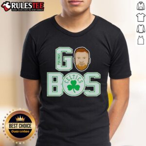 Nice Go Bos Kristaps Porzingis Boston Celtics T-Shirt