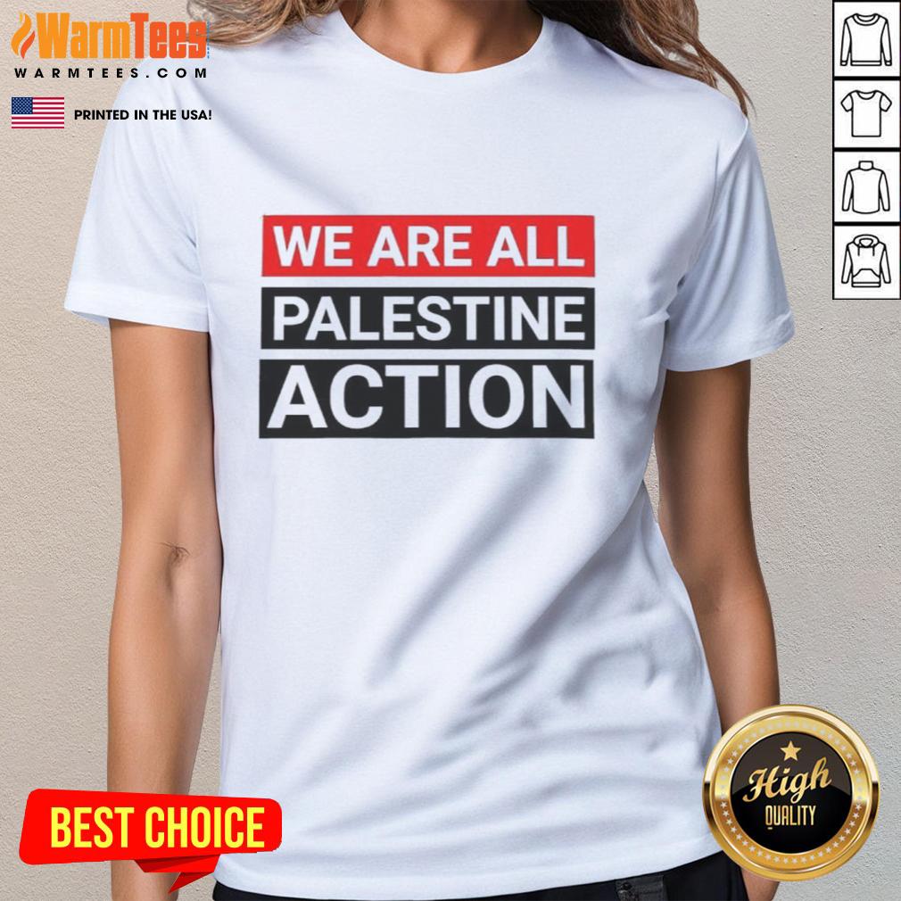 Nice Greta Thunberg We Are All Palestine Action T-Shirt - Image 3