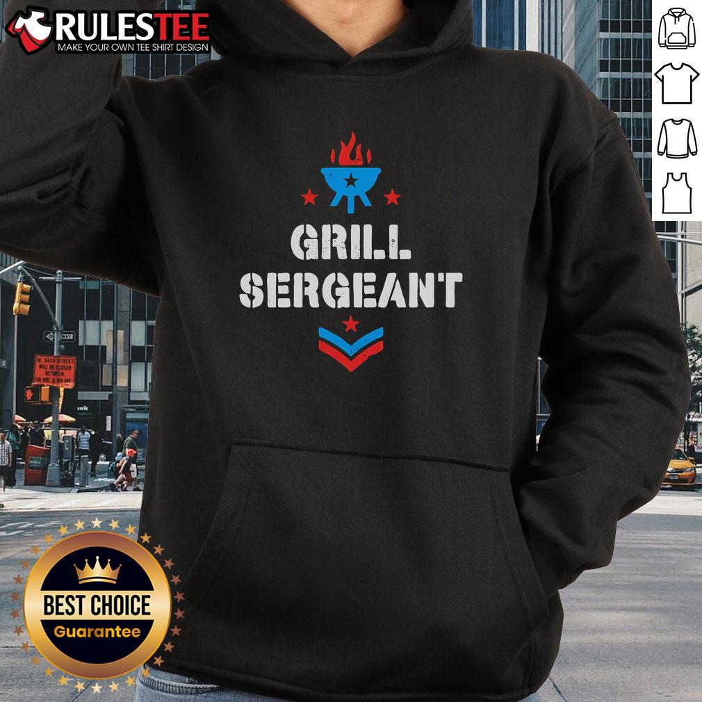Nice Grill Sergeant 4th Of July T-Shirt - Image 2
